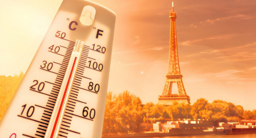 Canicule in Francia, Parigi in rosso: 22 milioni sotto allerta